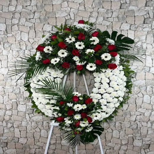 Corona funeraria Navia para el Tanatorio Sur